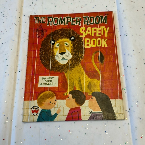 COPY - 🎉2/15.00🎉 The Romper Room Safety Book, Wonder Books name otherwise great - Picture 1 of 8
